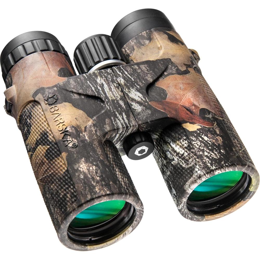 imageBarska Blackhawk 42mm Binoculars  Waterproof Fogproof BAK4 Prism MultiCoated Optics Rugged Rubber Armor for Hunting Bird Watching ampamp Outdoor UseCamo