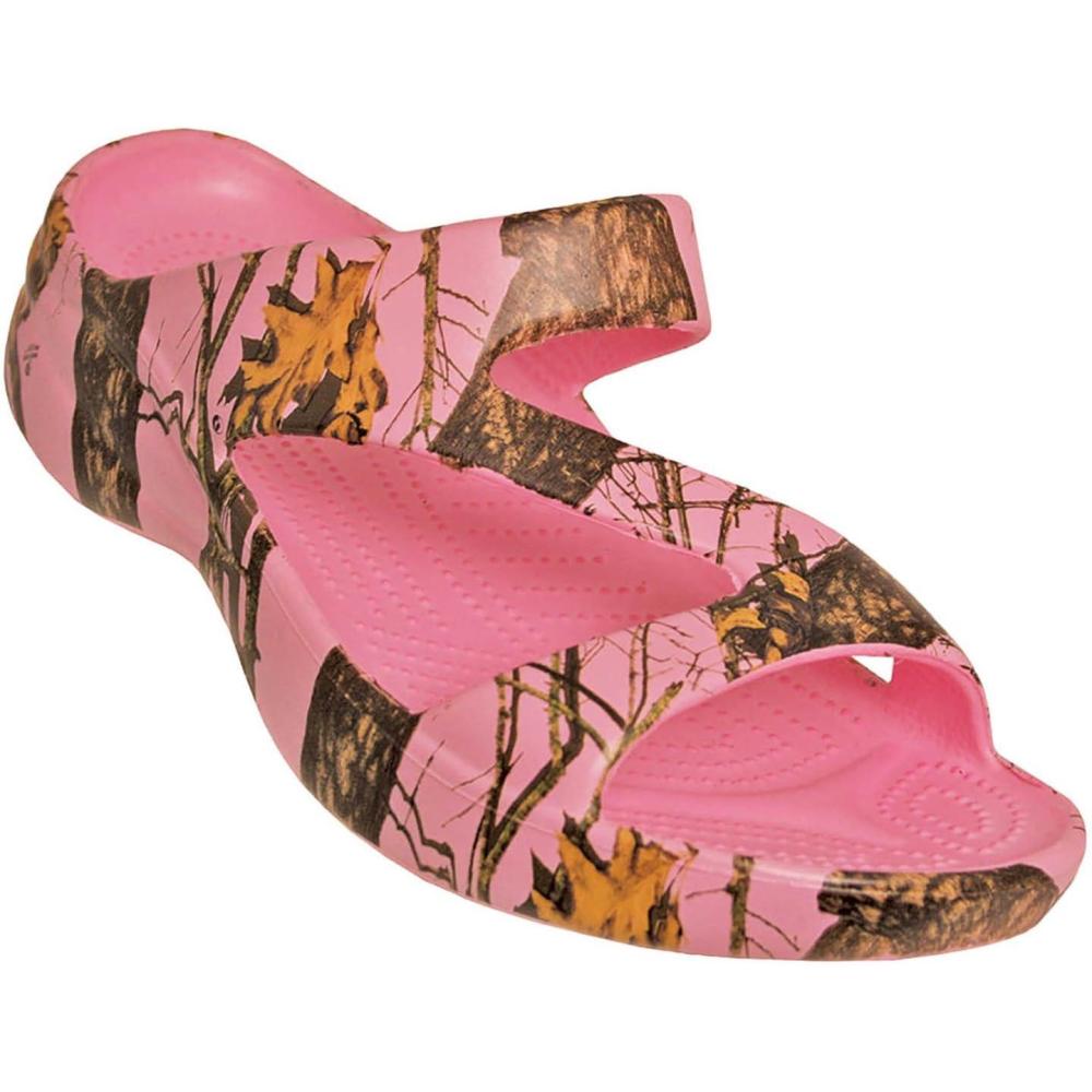 imageDAWGS Womens Mossy Oak Z Espadrille SandalBreakup Infinity in Pink