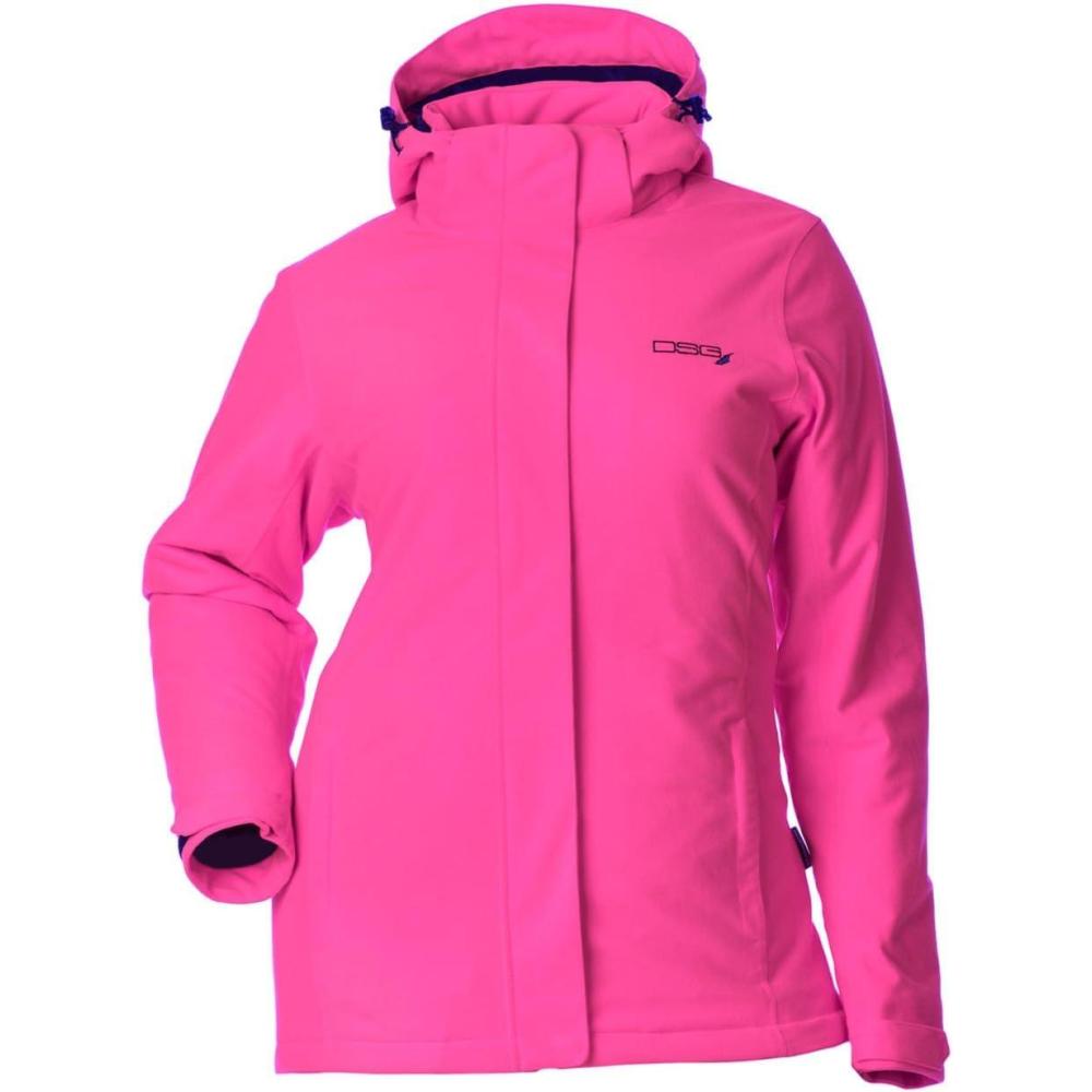 imageDSG Outerwear Womens Addie Hunting Jacket  Water Resistant Insulated Quiet Tricot FabricBlaze Pink
