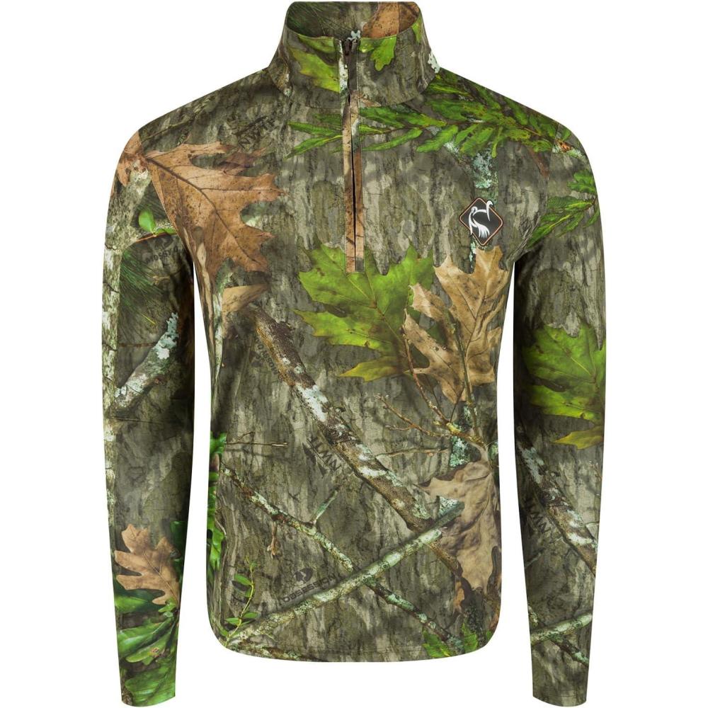 imageDrake Waterfowl unisexadult 14 ZipMossy Oak Obsession