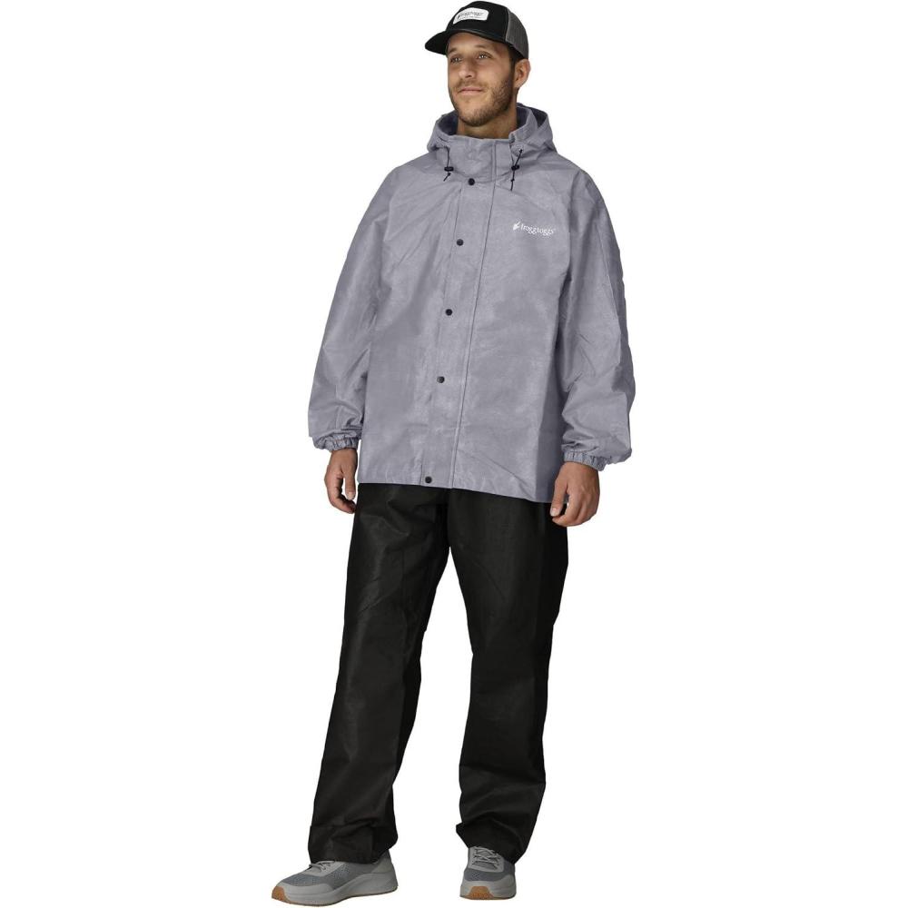 imageFROGG TOGGS Mens Classic Pro Action Waterproof Breathable Rain JacketGray