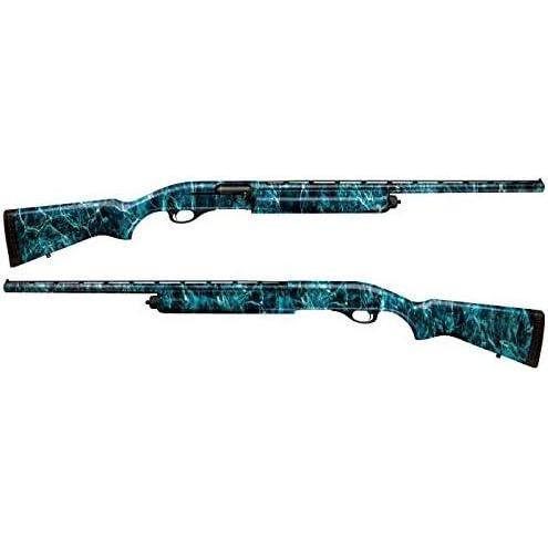 imageHunter Mossy Oak Gun Camo Kit  Gun Skin Scope Skin Primer StickElements Agua Seawater Camouflage