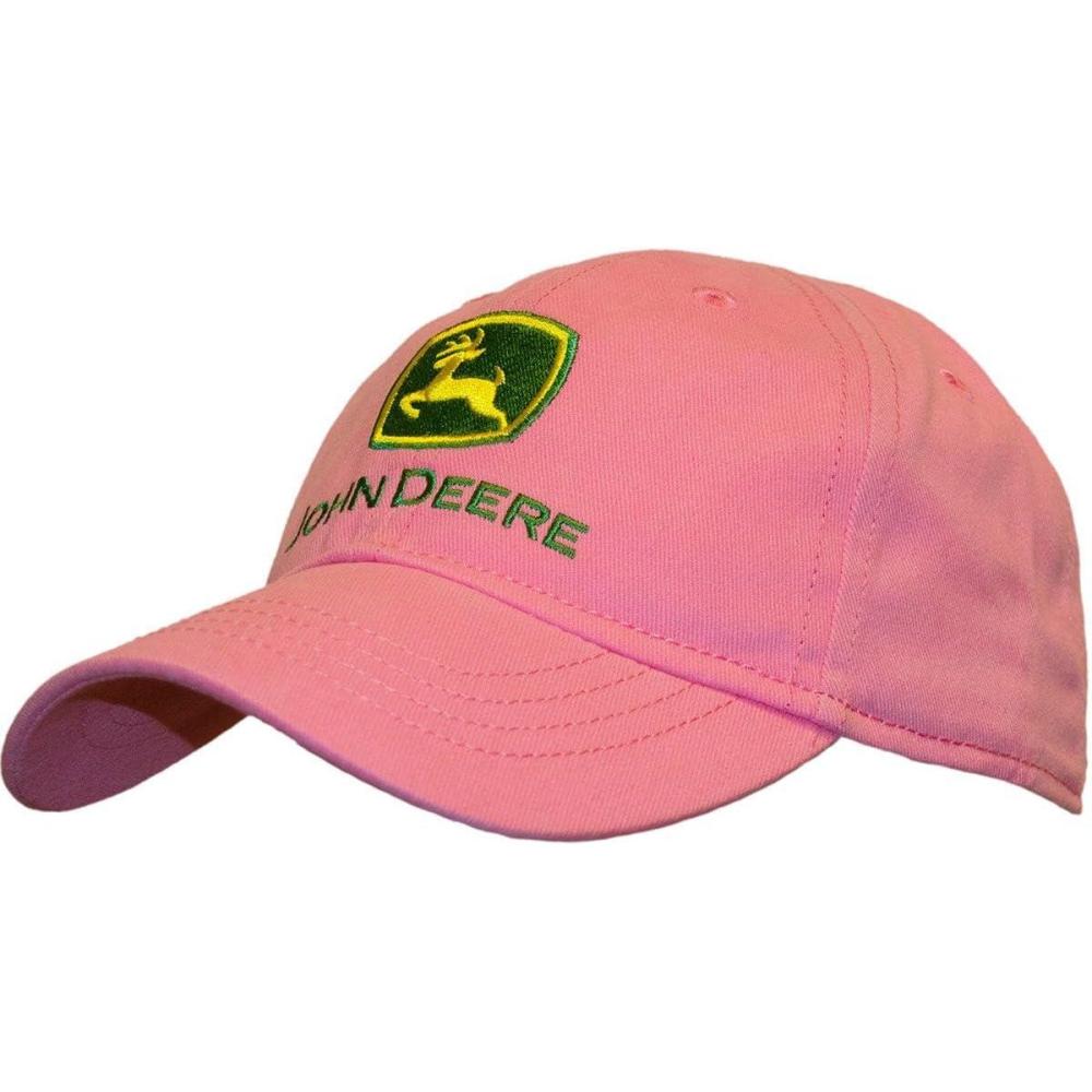 imageJohn Deere Boys Trademark Baseball CapPink