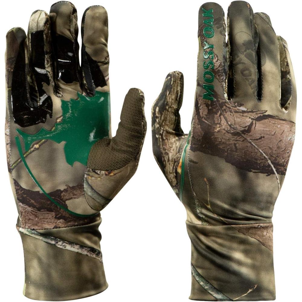 imageMossy Oak Lightweight Camo Hunting GlovesBreakUp Country