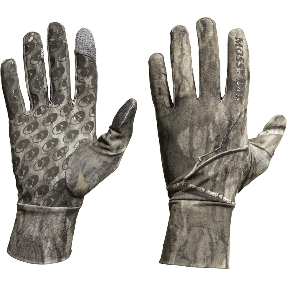 imageMossy Oak Lightweight Camo Hunting GlovesCountry Roots