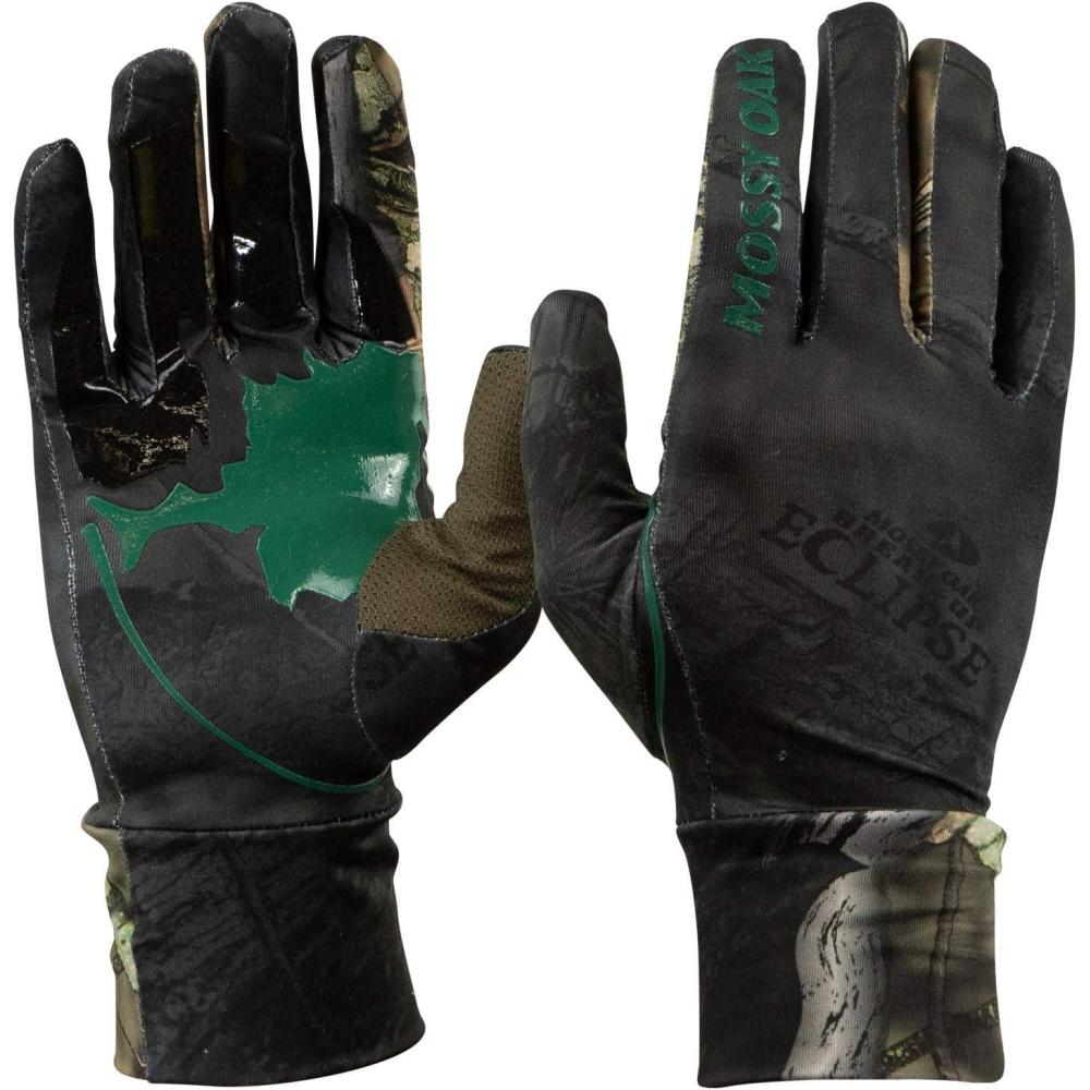 imageMossy Oak Lightweight Camo Hunting GlovesEclipse