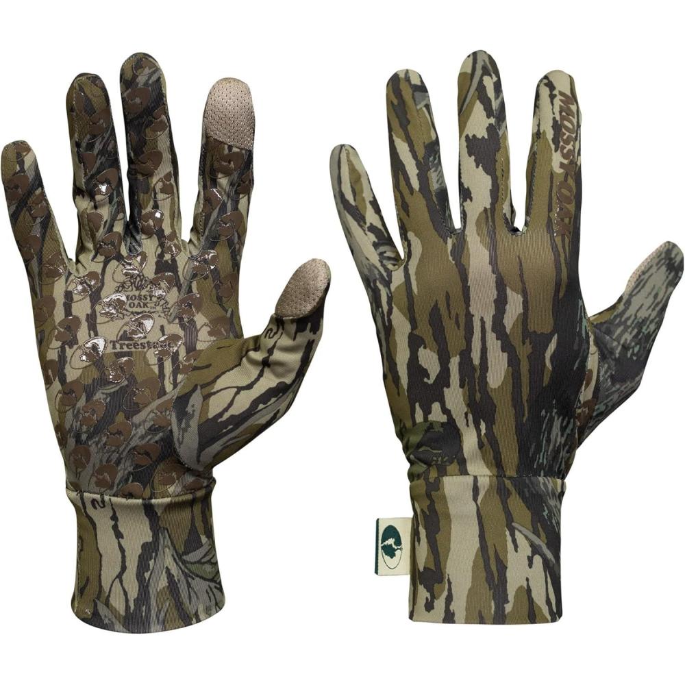imageMossy Oak Lightweight Camo Hunting GlovesOriginal Treestand