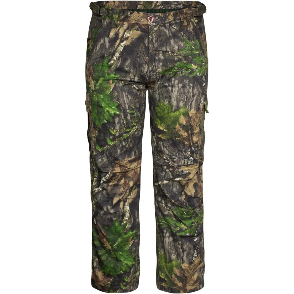 imageMossy Oak Mens Hunting Pants Camo Cotton Mill FlexObsession