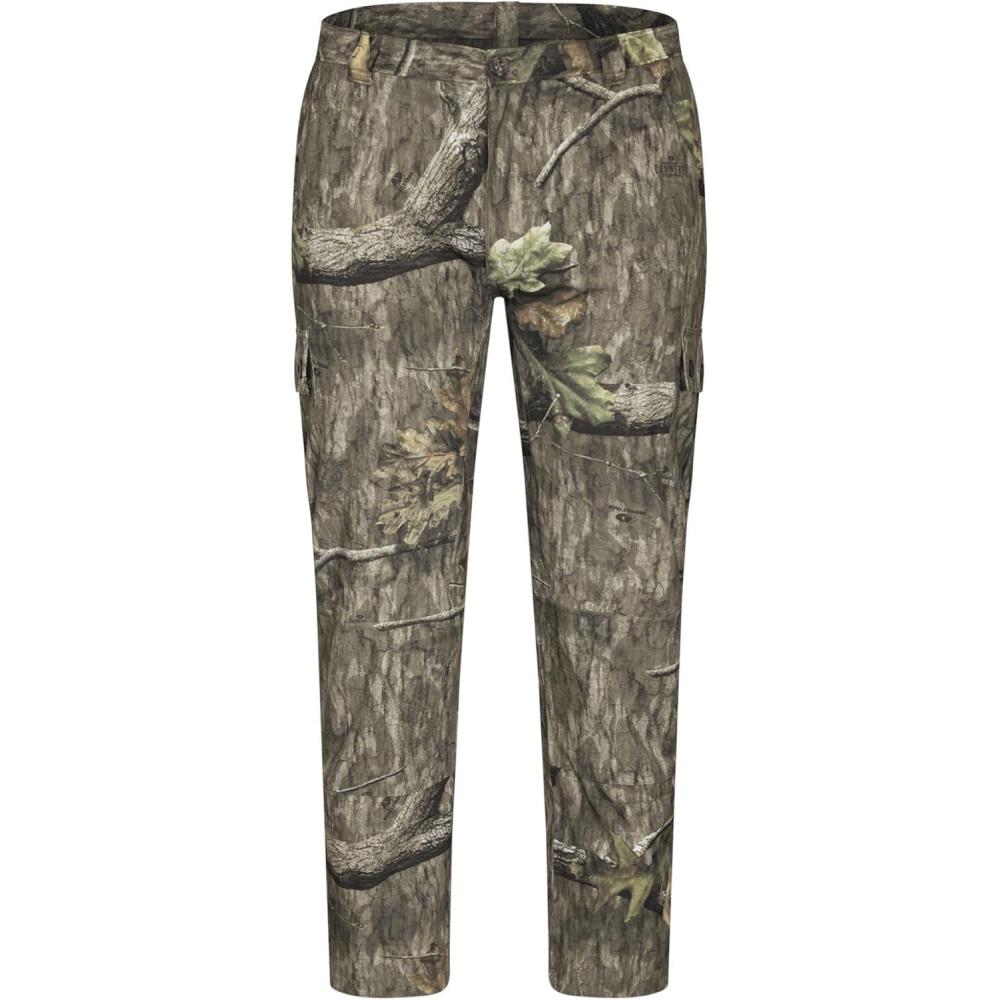 imageMossy Oak Mens Mens Lightweight Camo Hunting Pants TibbeeCountry Roots