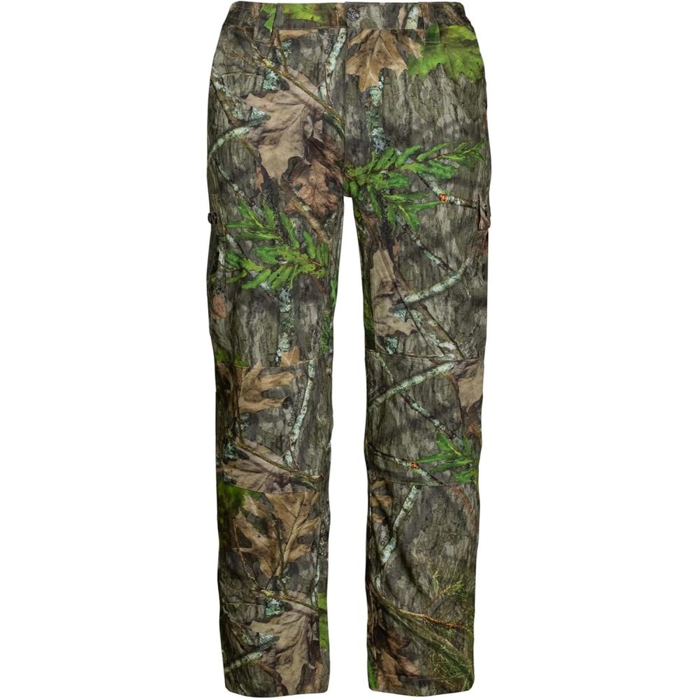 imageMossy Oak Mens Mens Lightweight Camo Hunting Pants TibbeeObsession