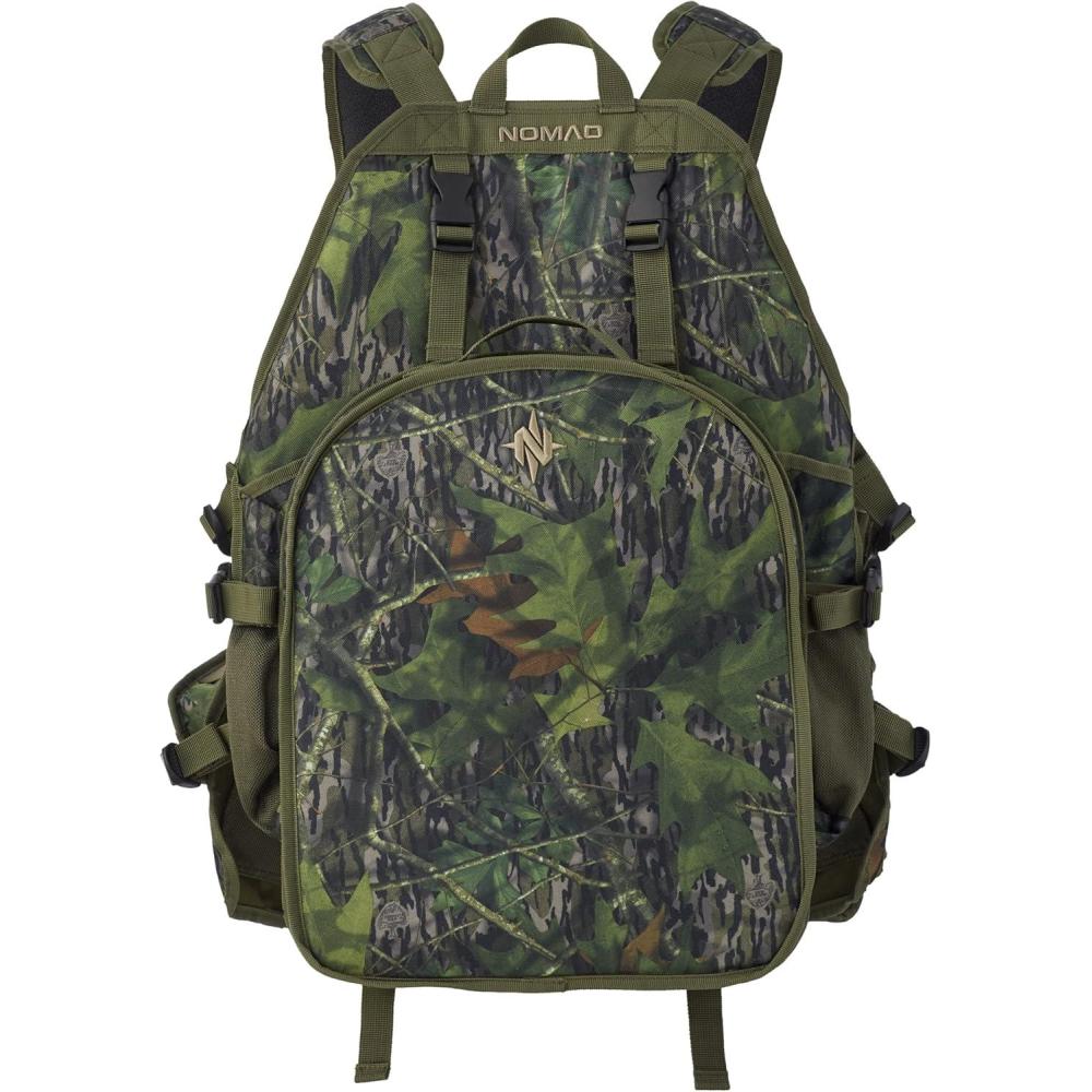 imageNomad Mens Nxt Camo Turkey Hunting VestMossy Oak Shadowleaf