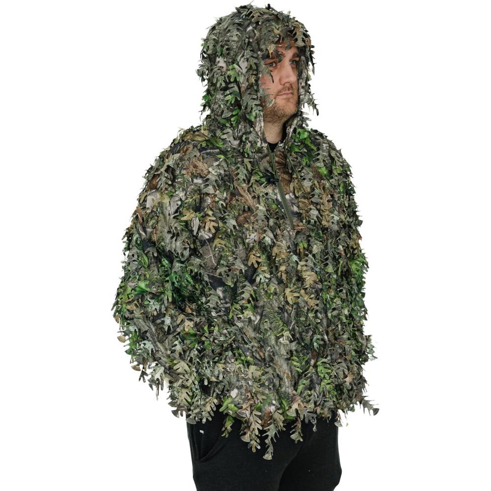 imageQuikCamo 3D Leafy Hooded 14 Zip Pullover TopNwtf Mossy Oak Obsession