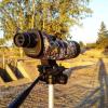 BARSKA Blackhawk 20-60×60 Waterproof Straight Spotting Scope w/ Tripod, Soft Carry Case & Premium Hard Case (Camoflauge)
