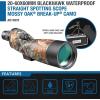 BARSKA Blackhawk 20-60×60 Waterproof Straight Spotting Scope w/ Tripod, Soft Carry Case & Premium Hard Case (Camoflauge)