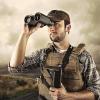 Barska Blackhawk 42mm Binoculars – Waterproof Fogproof, BAK-4 Prism, Multi-Coated Optics, Rugged Rubber Armor, for Hunting, Bird Watching & Outdoor Use(Black)