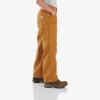 Carhartt Boys’ Washed Dungaree Pants Lined and Unlined(Carhartt Brown)