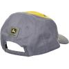 John Deere Boys’ Trademark Baseball Cap(Grey/Yellow)