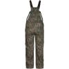 Mossy Oak Cotton Mill 2.0 Camo Hunting Bibs, Uninsulated Camo Overalls for Men(Greenleaf)