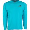 Mossy Oak Long Sleeve Traditional Logo Cotton Blend Unisex T-Shirt(Bluefish)