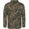 Mossy Oak Men’s Hunting Shirts Lightweight Camo Tibbee Tech Stretch Quarter Zip(Greenleaf)
