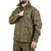 Mossy Oak Men’s Sherpa Fleece Lined Camo Hunting Jacket(Bottomland)