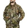 Mossy Oak Men’s Sherpa Fleece Lined Camo Hunting Jacket(Break-up Country)