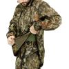 Mossy Oak Men’s Sherpa Fleece Lined Camo Hunting Jacket(Break-up Country)