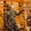 Mossy Oak Men’s Sherpa Fleece Lined Camo Hunting Jacket(Country Dna)