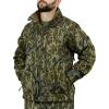Mossy Oak Men’s Sherpa Fleece Lined Camo Hunting Jacket(Original Treestand)
