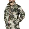 Mossy Oak Men’s Sherpa Fleece Lined Camo Hunting Jacket(Terra Gila)