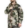 Mossy Oak Men’s Sherpa Fleece Lined Camo Hunting Jacket(Terra Gila)
