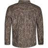Mossy Oak Men’s Tibbee Technical Lightweight Camo Hunting Shirt(Bottomland)