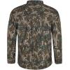 Mossy Oak Men’s Tibbee Technical Lightweight Camo Hunting Shirt(Greenleaf)