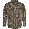 Mossy Oak Men’s Tibbee Technical Lightweight Camo Hunting Shirt(Original Bottomland)