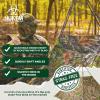 Nukem Grab & Go Hunting Ground Blind – Mossy Oak – Lightweight Stake-Free Pop Up Turkey & Deer Blind – Provides Maximum Concealment(Regular)