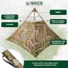 Nukem Grab & Go Hunting Ground Blind – Mossy Oak – Lightweight Stake-Free Pop Up Turkey & Deer Blind – Provides Maximum Concealment(Regular)