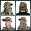 QuikCamo Lightweight 3D Leafy Camo Face Mask & Hat for Hunting, OSFM Adjustable Camouflage Hat, Mossy Oak & Realtree(Mossy Oak Original Bottomland Camo)
