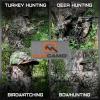 QuikCamo Lightweight 3D Leafy Camo Face Mask & Hat for Hunting, OSFM Adjustable Camouflage Hat, Mossy Oak & Realtree(Realtree Apx Camo)