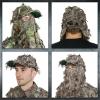 QuikCamo Lightweight 3D Leafy Camo Face Mask & Hat for Hunting, OSFM Adjustable Camouflage Hat, Mossy Oak & Realtree(Realtree Apx Camo)