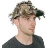 QuikCamo Lightweight 3D Leafy Camo Face Mask & Hat for Hunting, OSFM Adjustable Camouflage Hat, Mossy Oak & Realtree(Realtree Edge Leafy Camo)