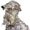 QuikCamo Lightweight 3D Leafy Camo Face Mask & Hat for Hunting, OSFM Adjustable Camouflage Hat, Mossy Oak & Realtree(Realtree Edge Leafy Camo)