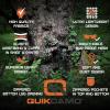 QuikCamo Mossy Oak 3D Leafy Camo Ghillie Suit, Lightweight Breathable Mesh for Hunting Men(Mossy Oak Breakup Country)