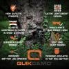 QuikCamo Mossy Oak 3D Leafy Camo Ghillie Suit, Lightweight Breathable Mesh for Hunting Men(Mossy Oak New Bottomland)