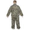 QuikCamo Mossy Oak 3D Leafy Camo Ghillie Suit, Lightweight Breathable Mesh for Hunting Men(Mossy Oak Original Bottomland)