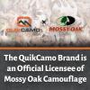 QuikCamo Realtree & Mossy Oak 3D Leafy Camo Face Mask Bucket Hat for Men Deer Duck and Turkey Hunting (Fully Adjustable OSFM)(Mossy Oak Break-up Camo)