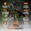 QuikCamo Realtree & Mossy Oak 3D Leafy Camo Face Mask Bucket Hat for Men Deer Duck and Turkey Hunting (Fully Adjustable OSFM)(Mossy Oak New Bottomland Camo)