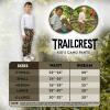 TrailCrest Youth Kids Camo Hunting Cargo Pants | 6 Pockets | Mossy Oak Break-Up Country™ (Improved Specs)(Shaddow Grass Blades)