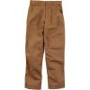 Carhartt Boys’ Washed Dungaree Pants Lined and Unlined(Carhartt Brown)