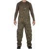 Mossy Oak Cotton Mill 2.0 Camo Hunting Bibs, Uninsulated Camo Overalls for Men(Bottomland)