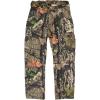Mossy Oak Men’s Hunting Pants Camo Cotton Mill Flex(Break-up Country)